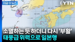 우리나라로 올 뻔 했던 \'태풍 씨앗\' 부활..."일본 상륙할 듯" [지금이뉴스]