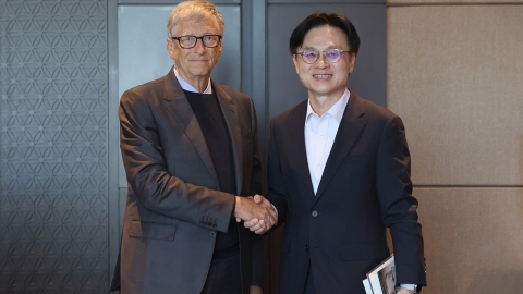 김정관 산업장관, '테라파워' 빌 게이츠 만나 "에너지 협력 논의"