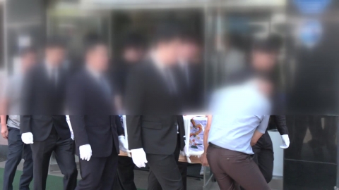 경찰, 열차 사고 수사 속도…숨진 작업자 눈물 속 발인