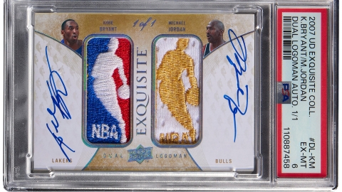 'NBA 전설' 조던·브라이언트 사인 카드 179억 원 낙찰