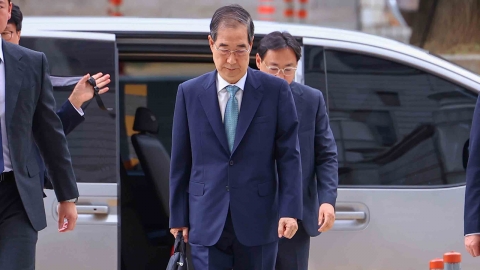  '내란 방조' 한덕수 구속심사, 3시간여 만에 종료