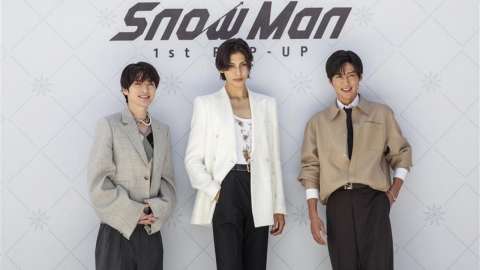 스노우맨 멤버 메구로 렌·라울, 서울 팝업 프리 론칭 참석