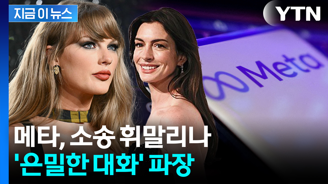 테일러 스위프트의 은밀한 대화?...'가짜 AI' 만든 메타 논란 [지금이뉴스] 