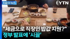 1만원 점심비를 8,000원에...정부 \'밥값 지원\' 두고 갑론을박 [지금이뉴스]