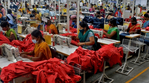 "인도 의류업계, 미국 관세에 따른 손실을 영국과 FTA로 상쇄"