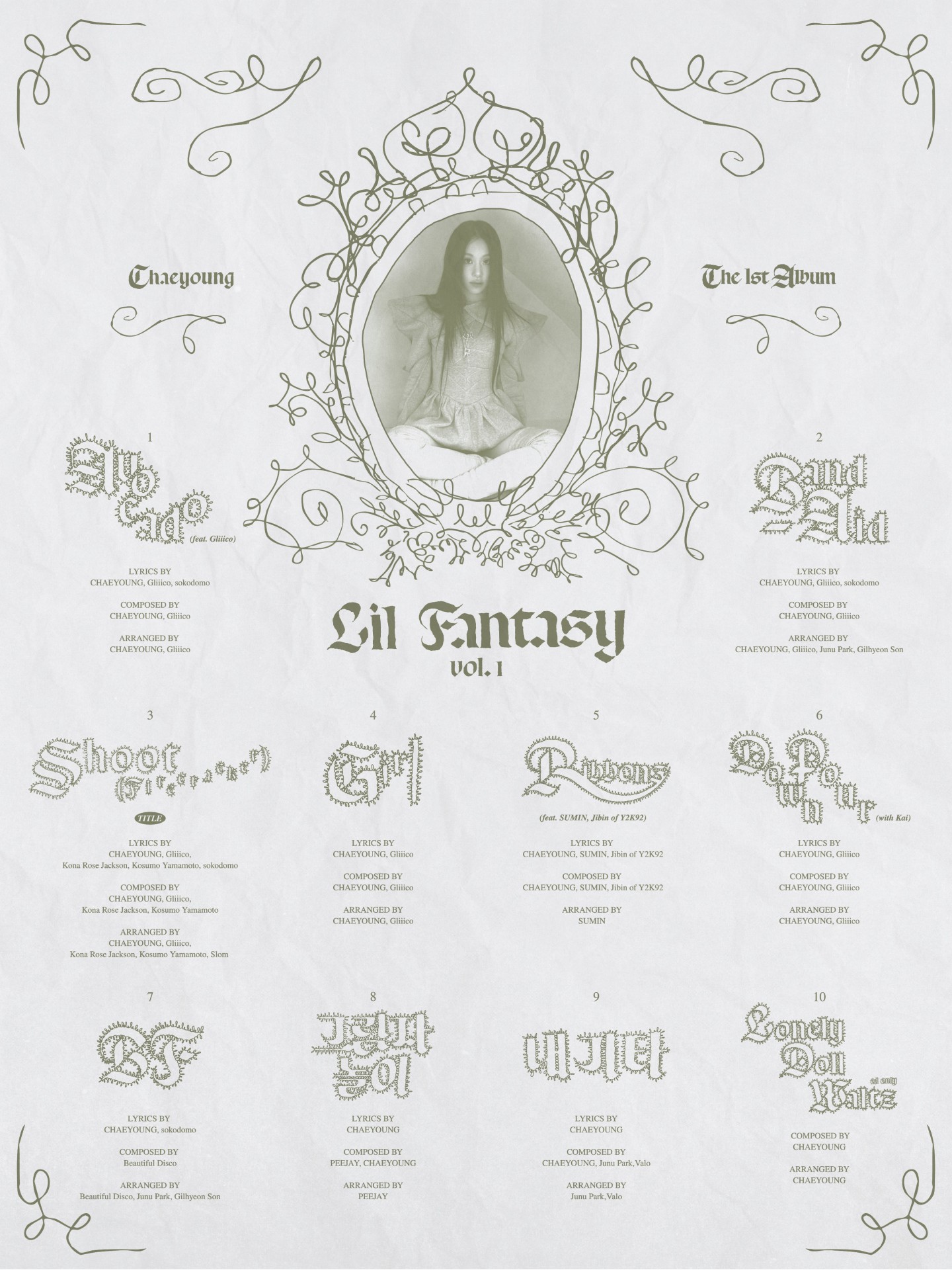 트와이스 네 번째 솔로 주자 채영, 음악 세계 담은 ‘LIL FANTASY’