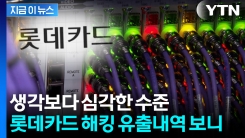 17일간 까맣게 몰랐다...\'회원 960만 명\' 롯데카드, 보안 대형 구멍 [지금이뉴스]