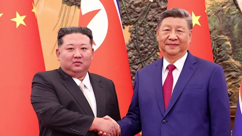 시진핑·김정은 6년여 만에 정상회담…김정은 귀국길 올라