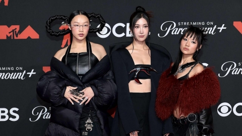 현실·가상 넘나든 ‘GOLDEN’ 신드롬…헌트릭스 3인 MTV VMA 포착