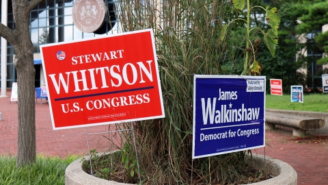 미국 민주당, 버지니아 주 연방하원 보궐선거 승리...의석 차 좁혀