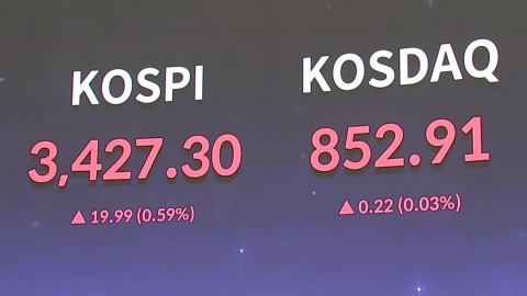 3,430 뚫은 코스피…5일 연속 사상 최고치 행진