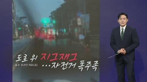 도로 점거한 "초딩 자라니"에 비난 쇄도 [앵커리포트]