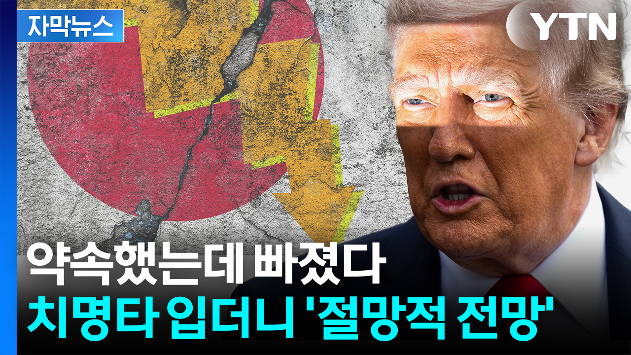 [자막뉴스] 일본 뒤흔드는 트럼프...'천문학적 금액' 증발 위기