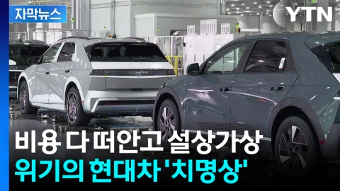 [자막뉴스] 한 대에 천만 원씩 '싹둑'...암흑에 갇히는 현대차