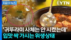 라면 집어올리자 \'파리가 둥둥\'...경악스러운 휴게소 위생상태 [지금이뉴스]