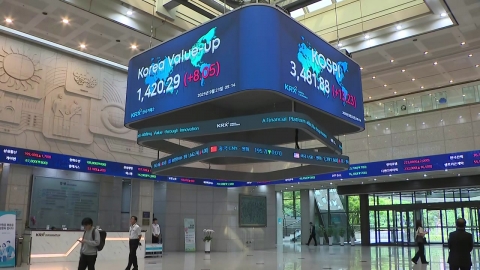 3,500선 바짝 다가간 코스피…삼성전자 52주 신고가