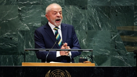 브라질 룰라 대통령, 트럼프 우회적 비판 "주권, 협상 대상 아냐"