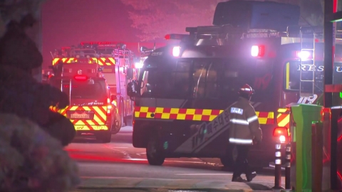  국가정보 화재, 오후 6시 완진...발생 22시간 만