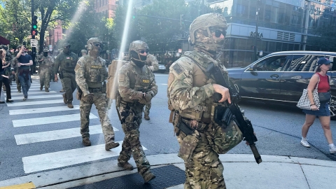 트럼프, 일리노이주에도 '치안 명분' 주방위군 곧 투입