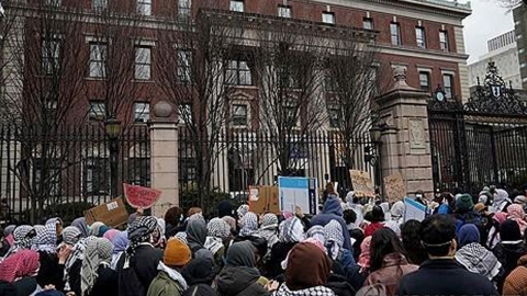 미국 법원 "'팔레스타인 지지 시위' 학생 추방은 표현의 자유 침해"