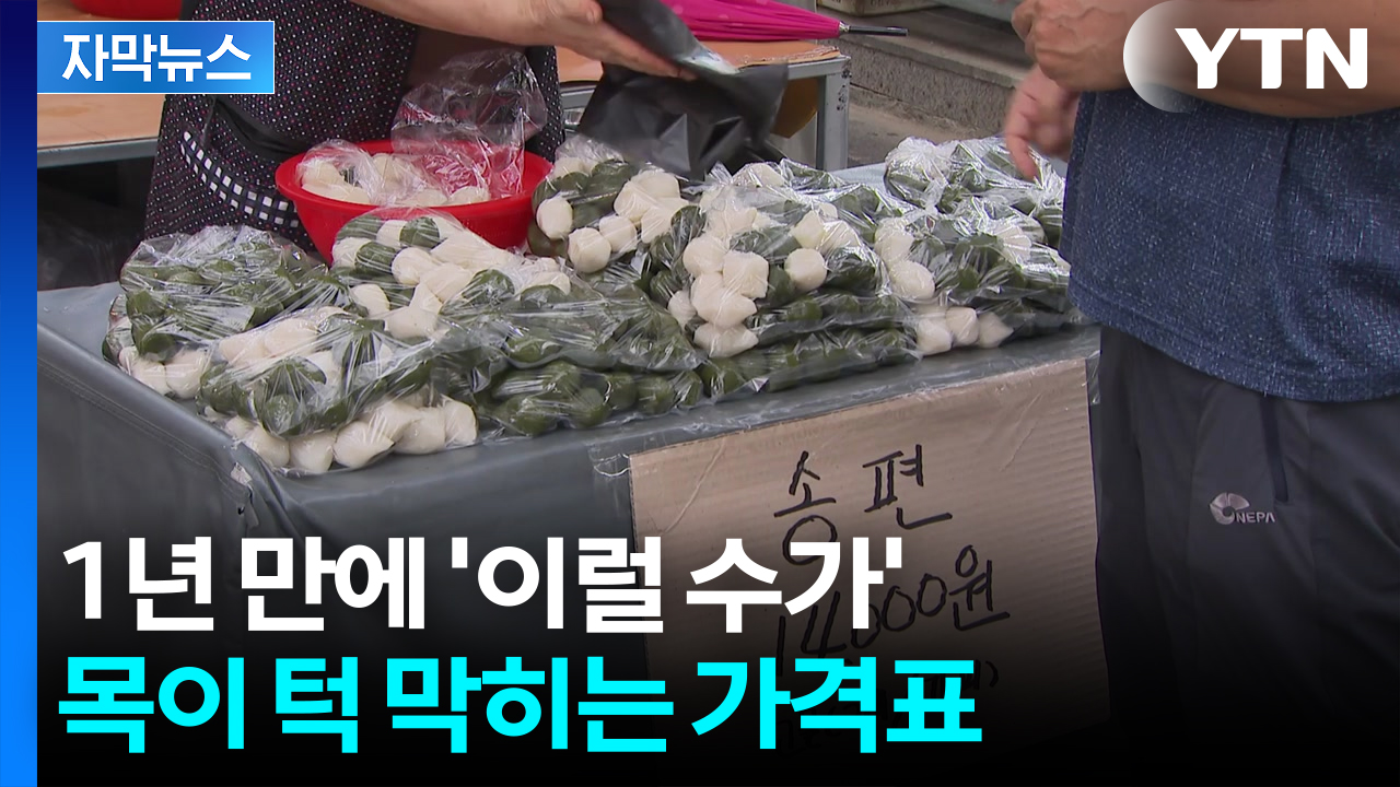 [자막뉴스] 팔아도 머리가 '지끈'...대목 앞두고 웃지 못하는 떡집