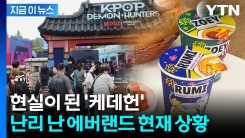 \'케데헌존\' 북새통에 대박난 에버랜드 "대기시간 상상초월" [지금이뉴스]