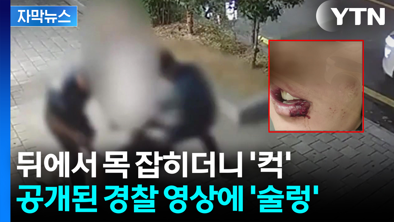 [자막뉴스] 분위기 싸해지더니...신고자 깔고 폭행한 경찰 논란