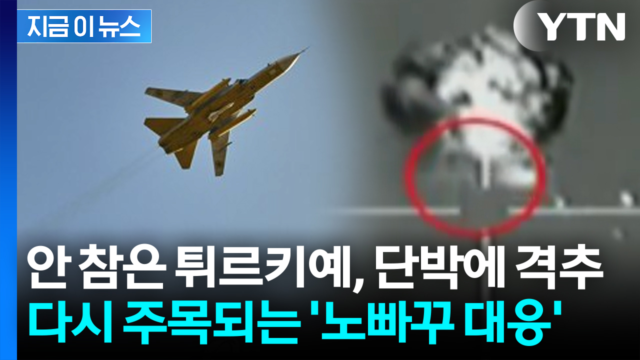 '영공 침범' 러 전투기 즉각 격추된 영상...나토 회원국의 심상찮은 글 [지금이뉴스] 