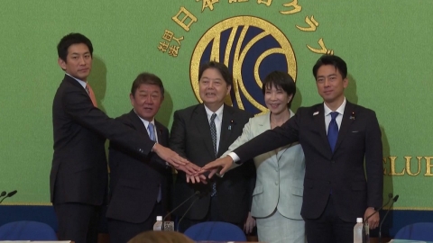 일 자민당 총재 선거에서 다카이치·고이즈미 결선 진출