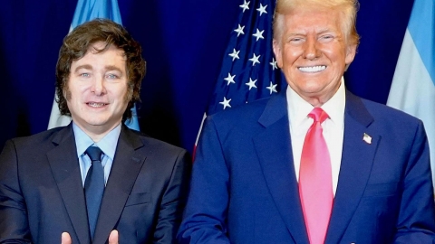 '친 트럼프' 아르헨티나 밀레이 정부, 트럼프 행정부 만나 외환 위기에 새 금융 지원 모색