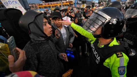 에콰도르 반정부 시위 격화...원주민 단체 "수도 점령 나설 수도"