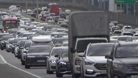 부산→서울 8시간 10분...오후 5시 가장 혼잡