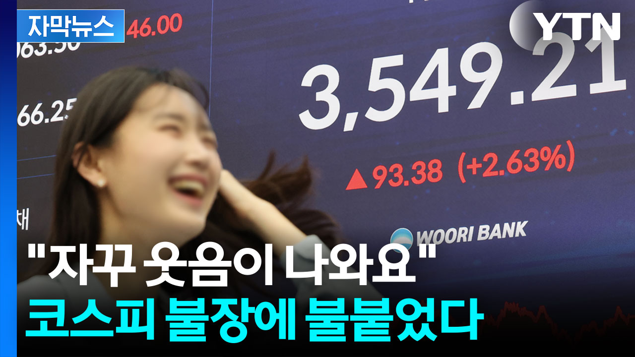 [자막뉴스] 드디어 9만전자·40만닉스...정책·반도체 '쌍끌이' 효과에 날아가는 코스피