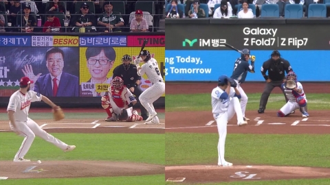 앤더슨-원태인, 에이스 맞대결...홈런과 불펜이 승부키