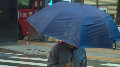 장마철 같은 가을비, 영동엔 최고 120mm…기온도 뚝