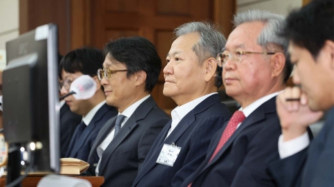 이상민 \'내란 혐의\' 첫 재판 종료…피고인석 모습 등 공개