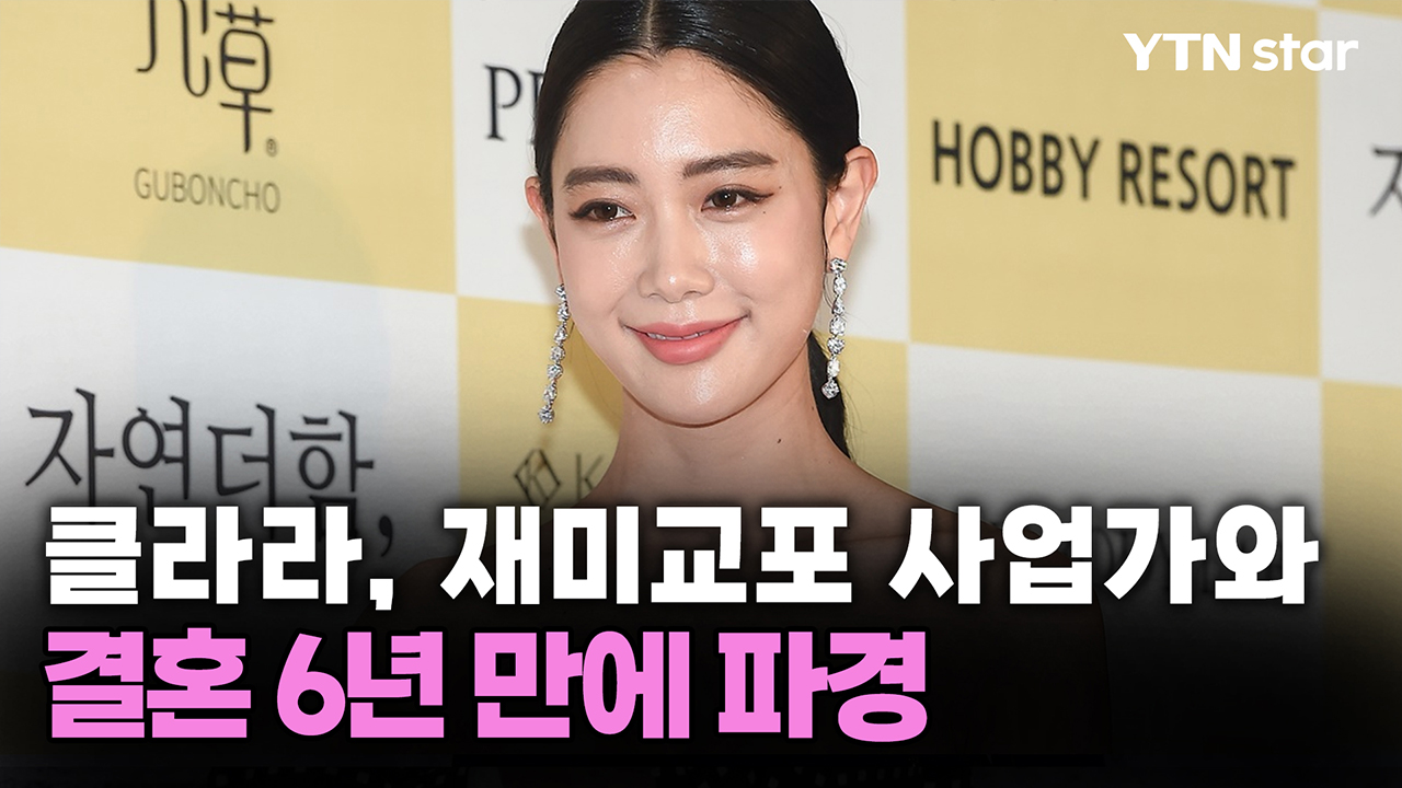 클라라, 재미교포 사업가와 결혼 6년 만에 파경