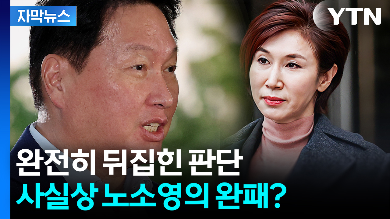 [자막뉴스] 대법 판결로 훅 줄어든 최태원 재산...덩달아 노소영 몫도 대폭 감소