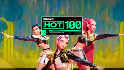 케데헌 \'골든\', 빌보드 \'핫100\' 13위→3위로 반등