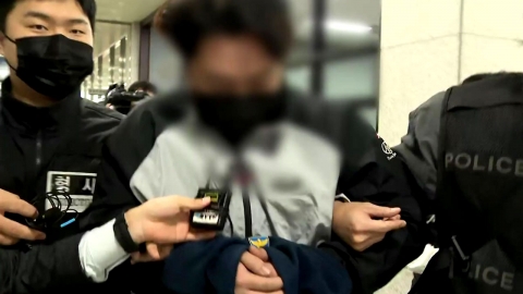 충남청 압송된 캄보디아 송환 피의자 45명 구속