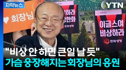 [자막뉴스] 올림픽대로 광고판, 한화가 '점령'...회장님의 낭만 응원