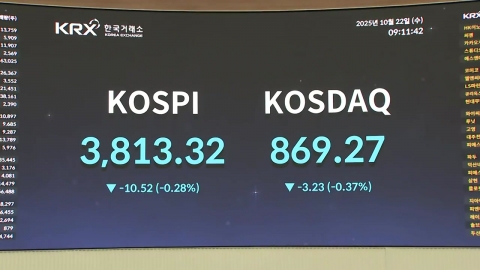 3,900 코앞에서 밀려난 코스피…오늘 넘을 수 있나