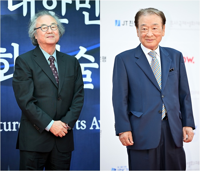 정동환, 시상식에서 이순재 언급 "건강 좋지 않아…회복 간절히 기원"