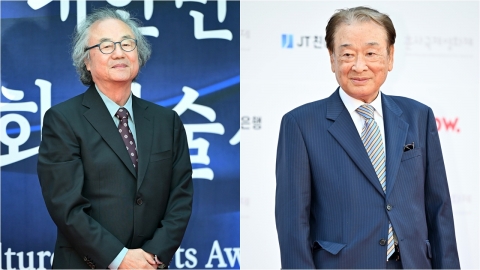 정동환, 시상식에서 이순재 언급 "건강 좋지 않아…회복 간절히 기원"