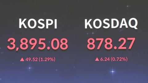 코스피 하루 만에 3,900 재돌파…삼성전자·하이닉스 시총 1천조 돌파