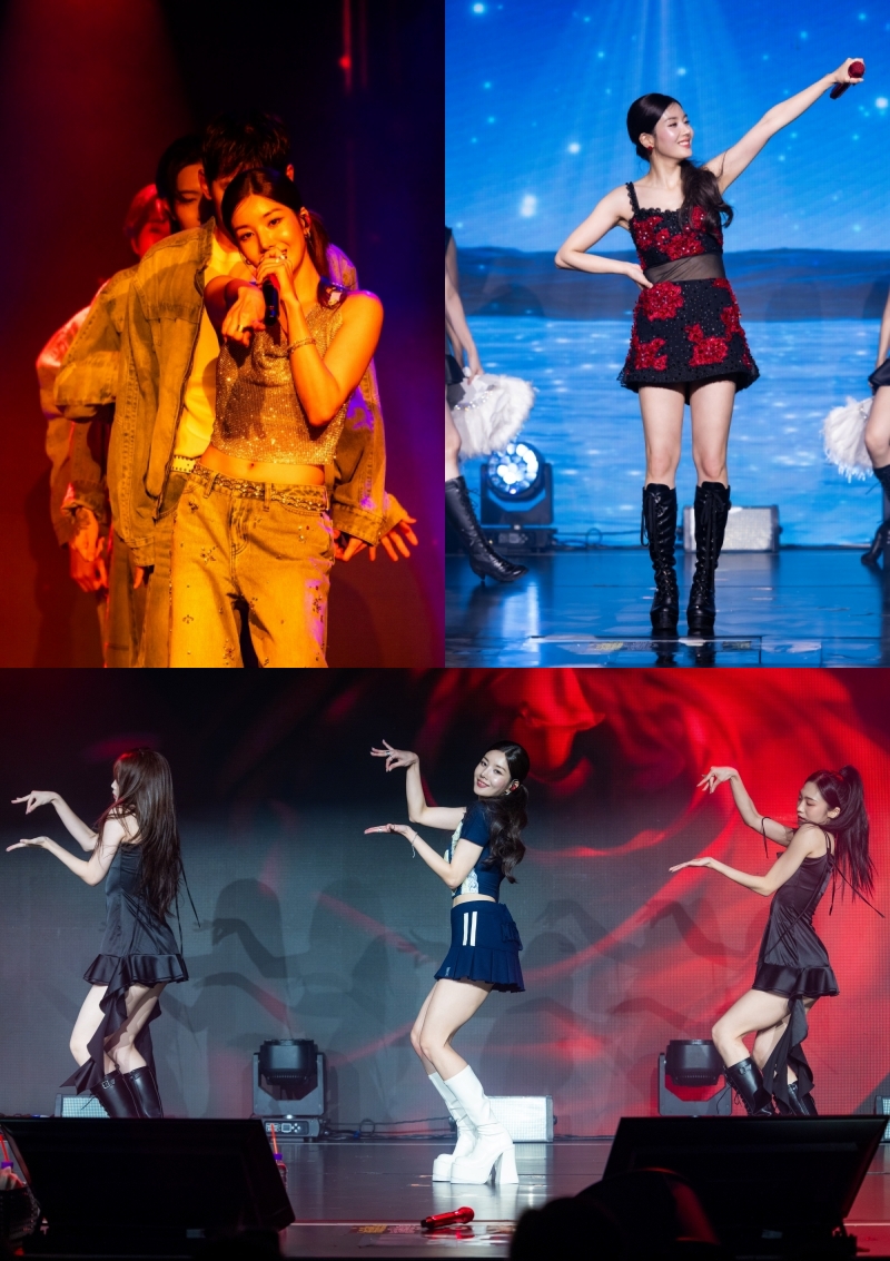 권은비, ‘THE RED’ 마카오 공연 성황…무대·팬 서비스 빛났다