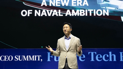 HD현대 정기선 "미 해양 르네상스 파트너...조선소 인수 포함 옵션 검토"