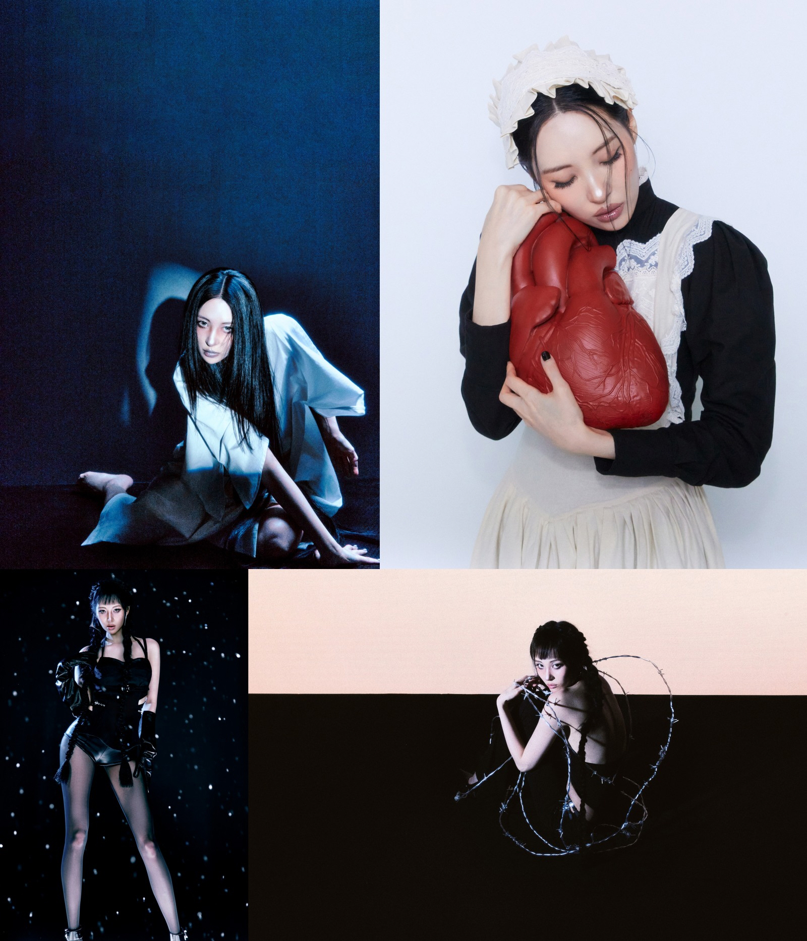 선미 첫 정규 앨범 ‘HEART MAID’ 콘셉트 포토 공개