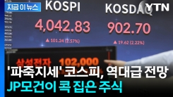 코스피 4천은 빙산의 일각?...JP모건의 호언장담 [지금이뉴스]