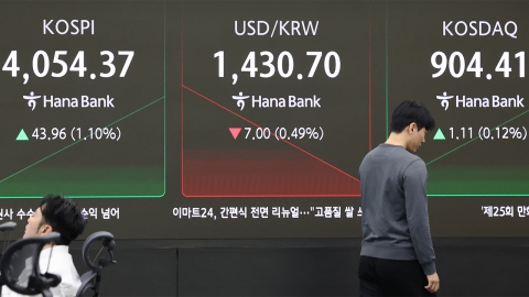 [속보] 코스피 4,080 돌파…사상 최고가 마감